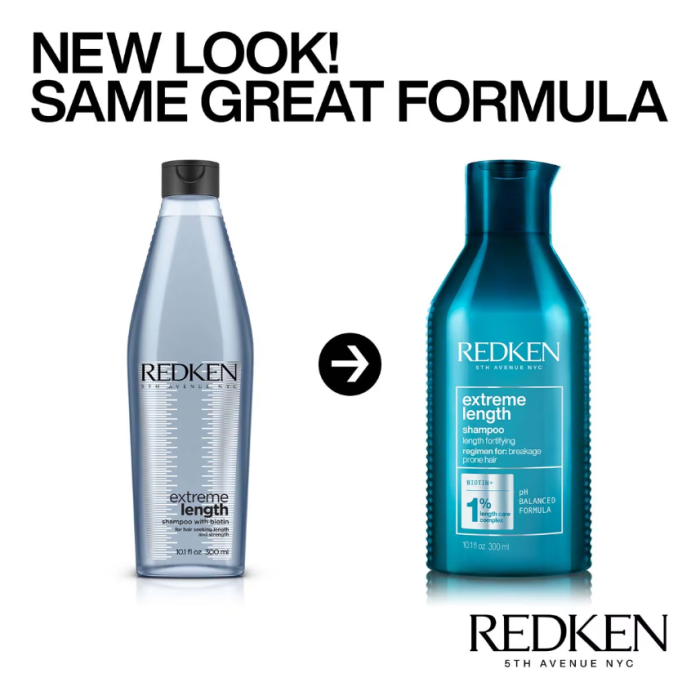 Redken Extreme Length Shampoo 300ml - Image 2