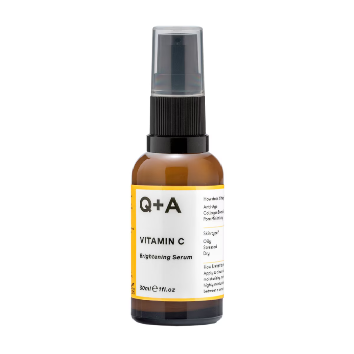 Q+A Vitamin C Brightening Facial Serum 30ml