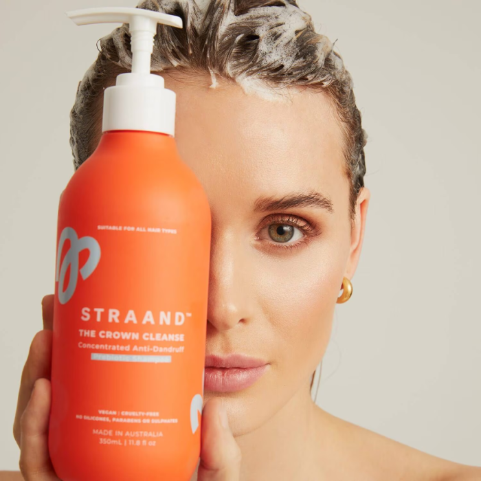 STRAAND The Crown Cleanse Concentrated Anti-Dandruff Prebiotic Shampoo 350ml - Image 2