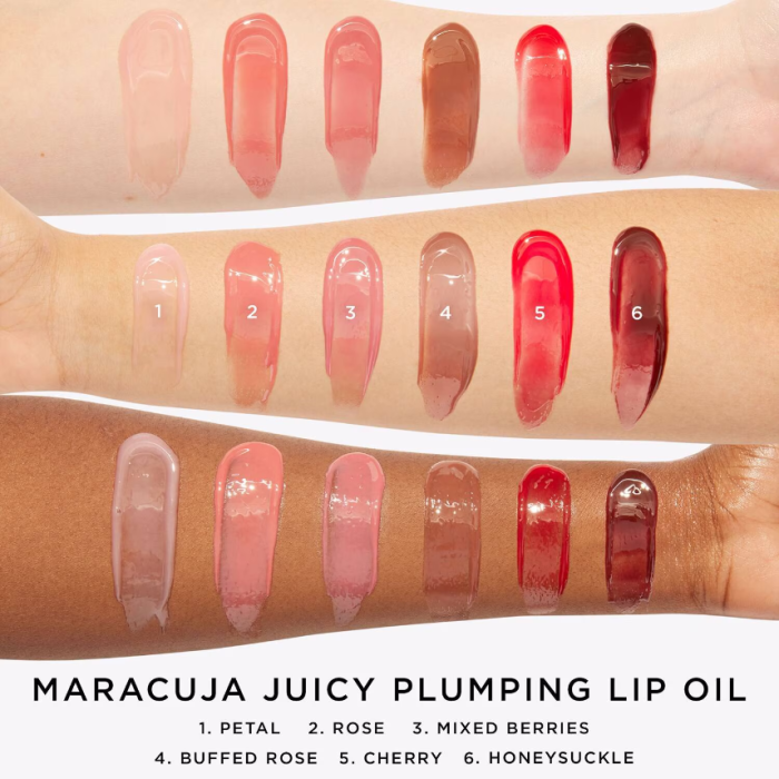 TARTE Maracuja Juicy Plumping Lip Oil 2.7g Mixed Berries - Image 4