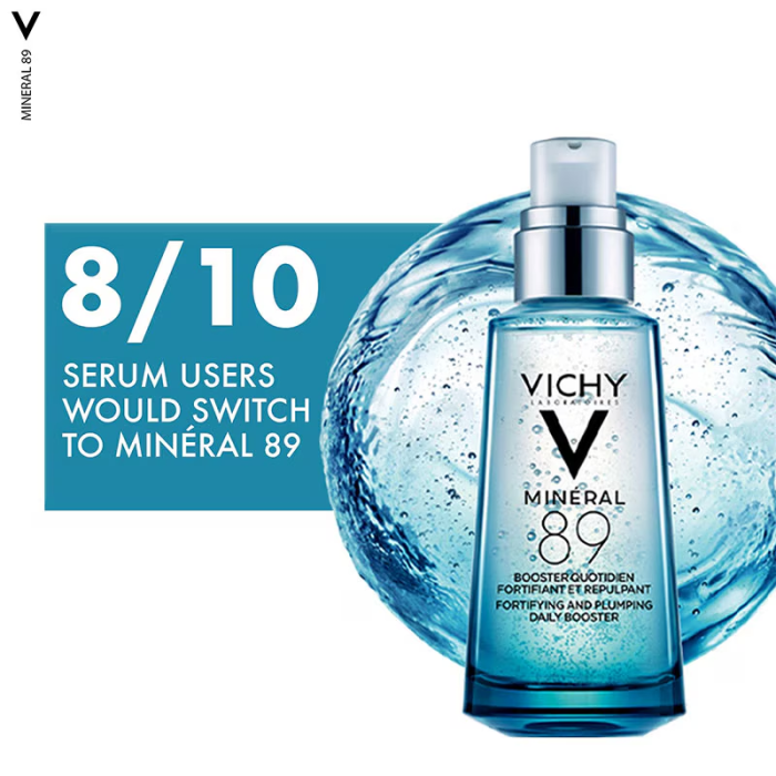 Vichy Minéral 89 Hyaluronic Acid Hydrating Serum 50ml - Image 5