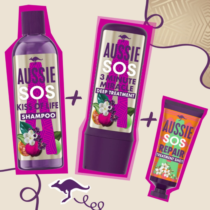 Aussie SOS Shampoo 290ml - Image 4