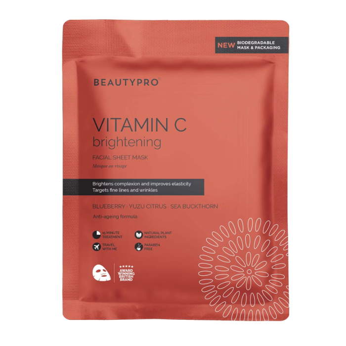 BeautyPro VITAMIN C Brightening Sheet Mask