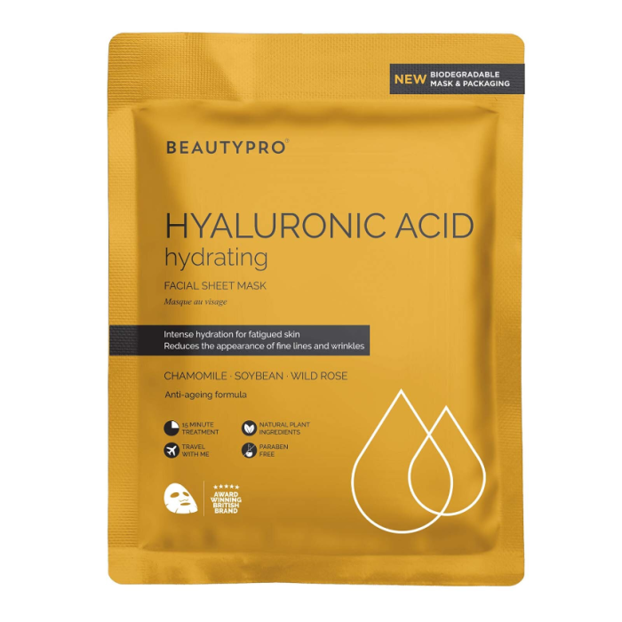 BeautyPro HYALURONIC ACID Hydrating Sheet Mask