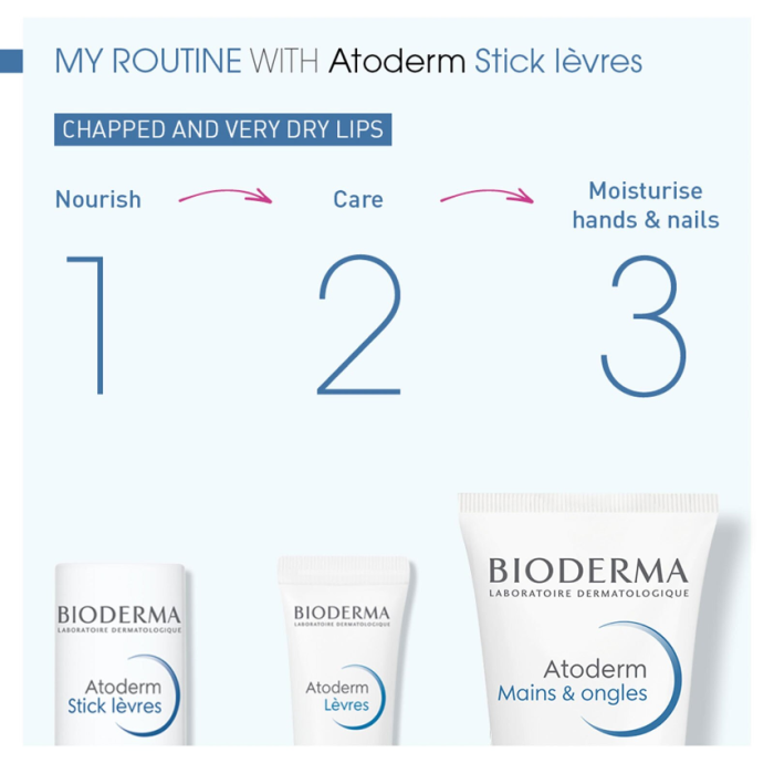 BIODERMA Atoderm Dry Lips Moisturiser 4g - Image 5