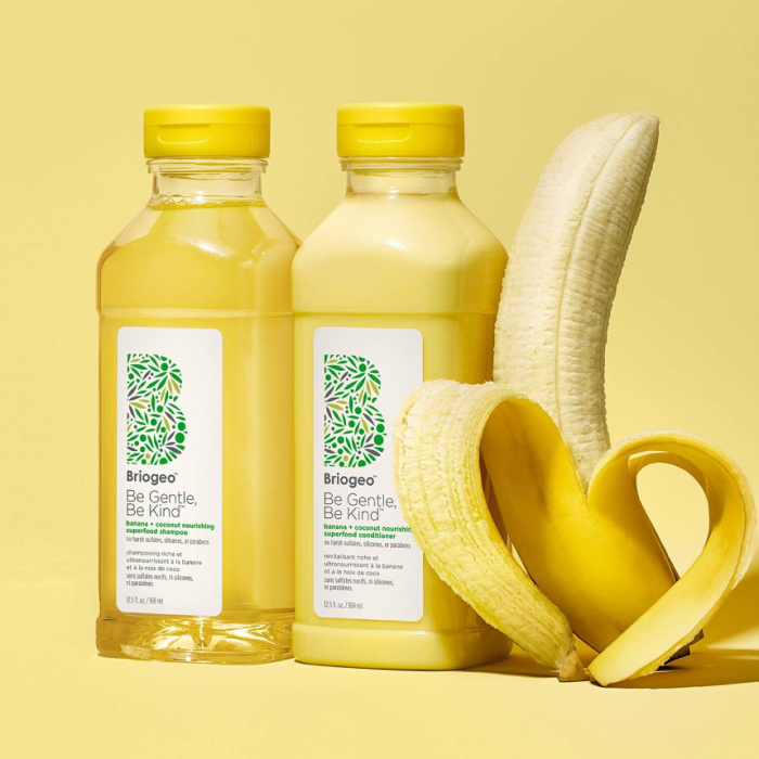 Briogeo Be Gentle, Be Kind™ Banana + Coconut Nourishing Superfood Shampoo 369ml - Image 4