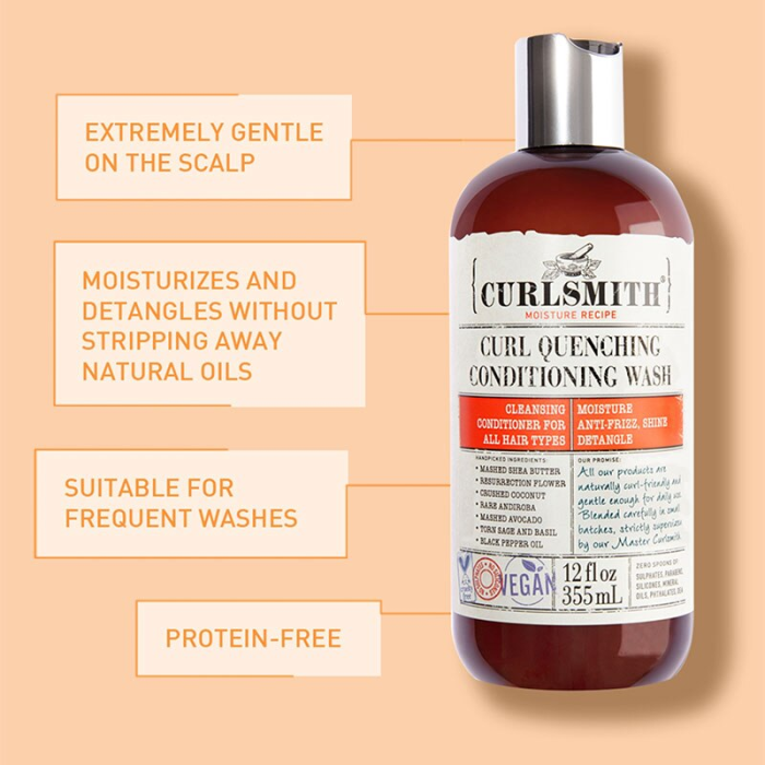 Curlsmith Curl Quenching Conditioning Wash XL 946ml - Image 3