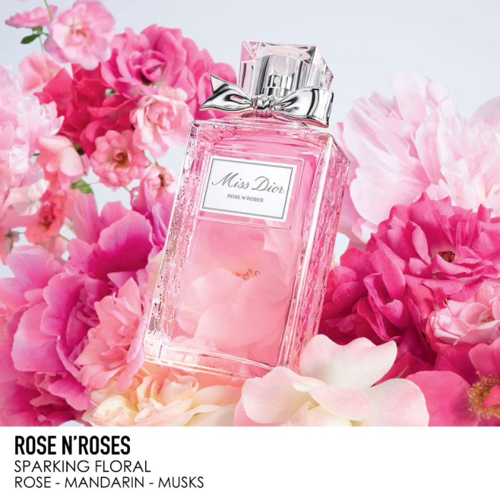 DIOR Miss Dior Rose N'Roses Eau de Toilette 50ml - Image 3