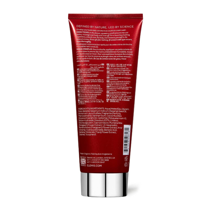 ELEMIS Sp@Home Frangipani Monoi Shower Cream 200ml - Image 3