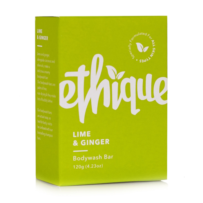 Ethique Lime & Ginger Bodywash 120g - Image 2