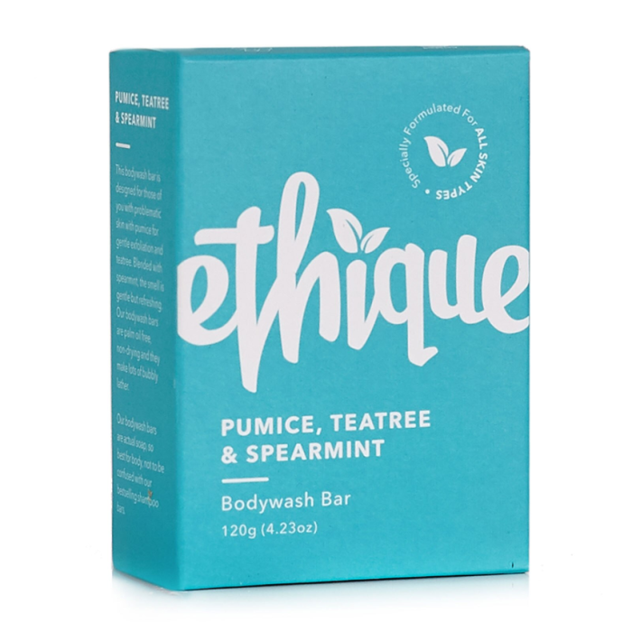 Ethique Pumice, Tea Tree & Spearmint Bodywash 120g - Image 2