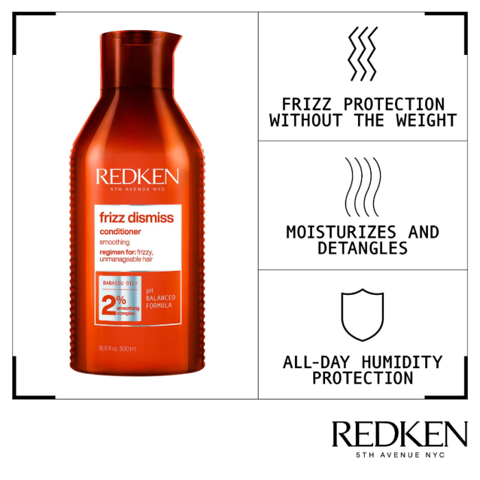 Redken Frizz Dismiss Conditioner 500ml - Image 4