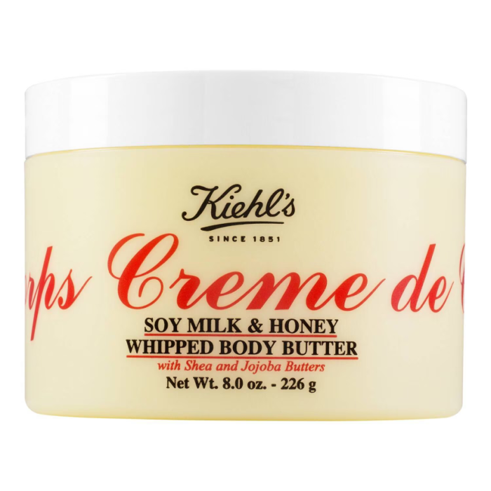 Kiehl's Crème de Corps Soy Milk & Honey Whipped Body Butter 226g