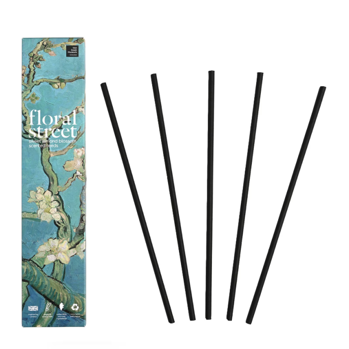 Floral Street Sweet Almond Blossom Scented Reeds x 5