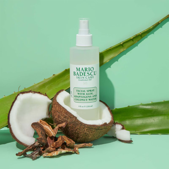 MARIO BADESCU Facial Spray With Aloe, Adaptogens & Coconut Water 236 ml - Image 2