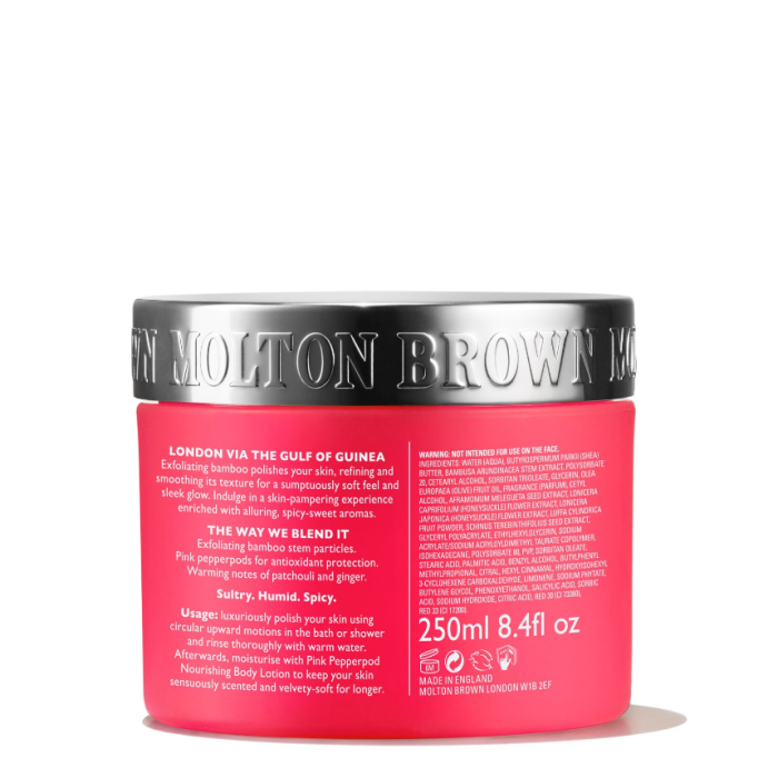 Molton Brown Fiery Pink Pepper Pampering Body Scrub 275g - Image 2